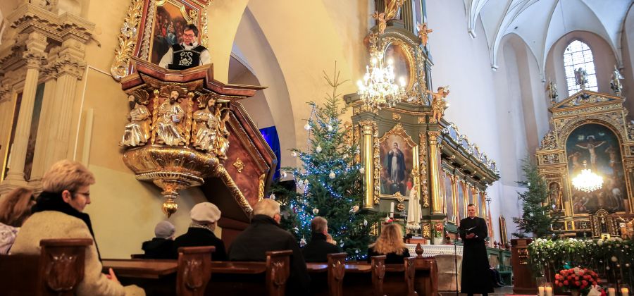 Bodzentyn i okolice w Powstaniu Styczniowym - relacja z obchodów w kościele parafialnym w Bodzentynie