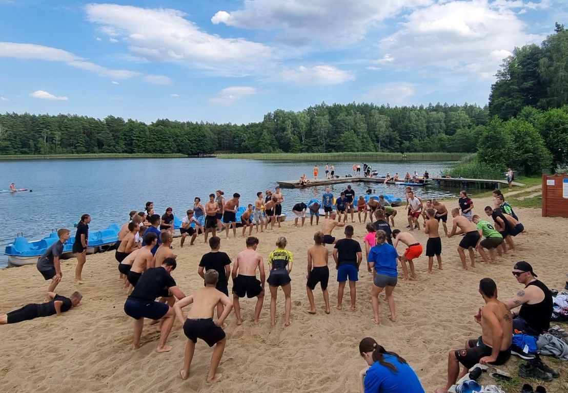 Zgrupowanie ZKS Champions Academy nad jeziorem Jastrowskim
