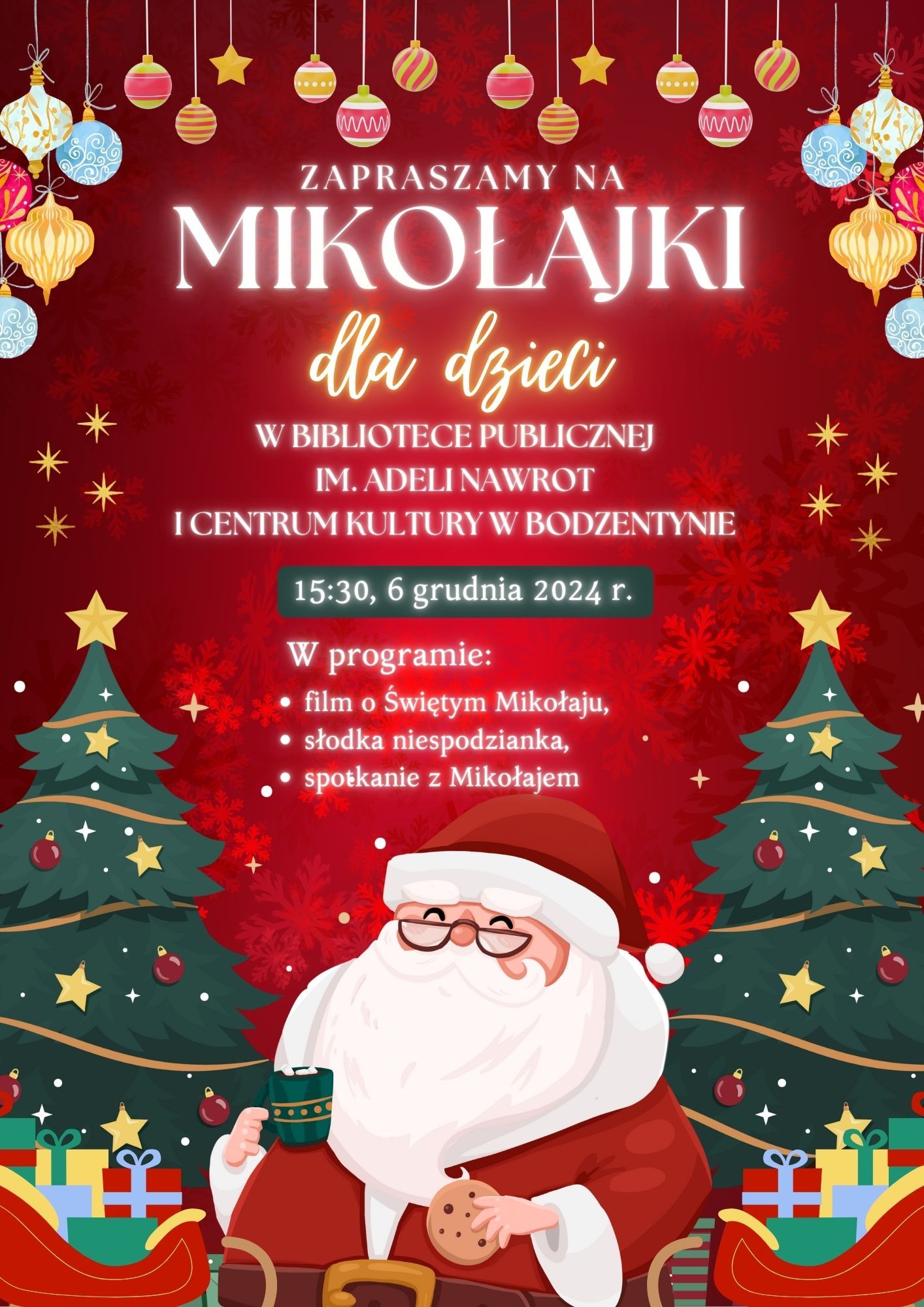 Mikołajki w Mieście i Gminie Bodzentyn